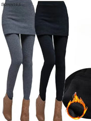 Women’s 2-Piece Velvet High-Waist Leggings Set