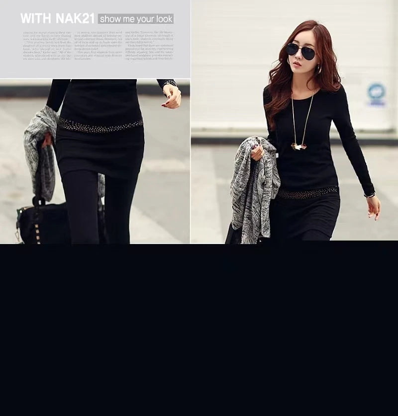 Women’s 2-Piece Velvet High-Waist Leggings Set