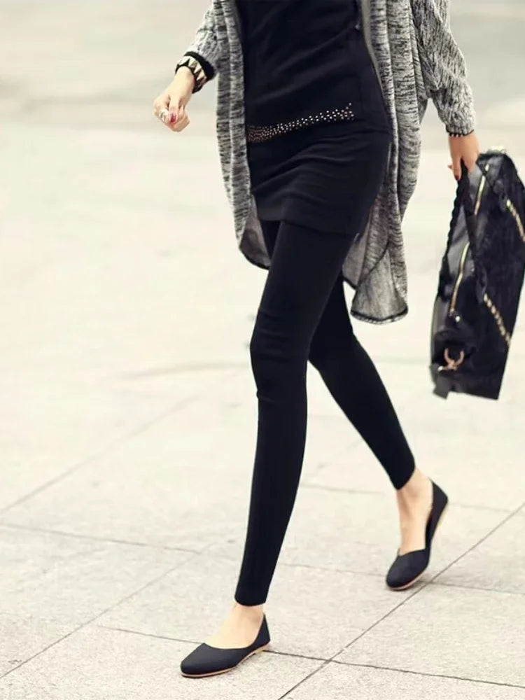 Women’s 2-Piece Velvet High-Waist Leggings Set